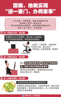 “進一家門，辦兩家事” 國稅地稅深度合作開啟財稅服務新篇章